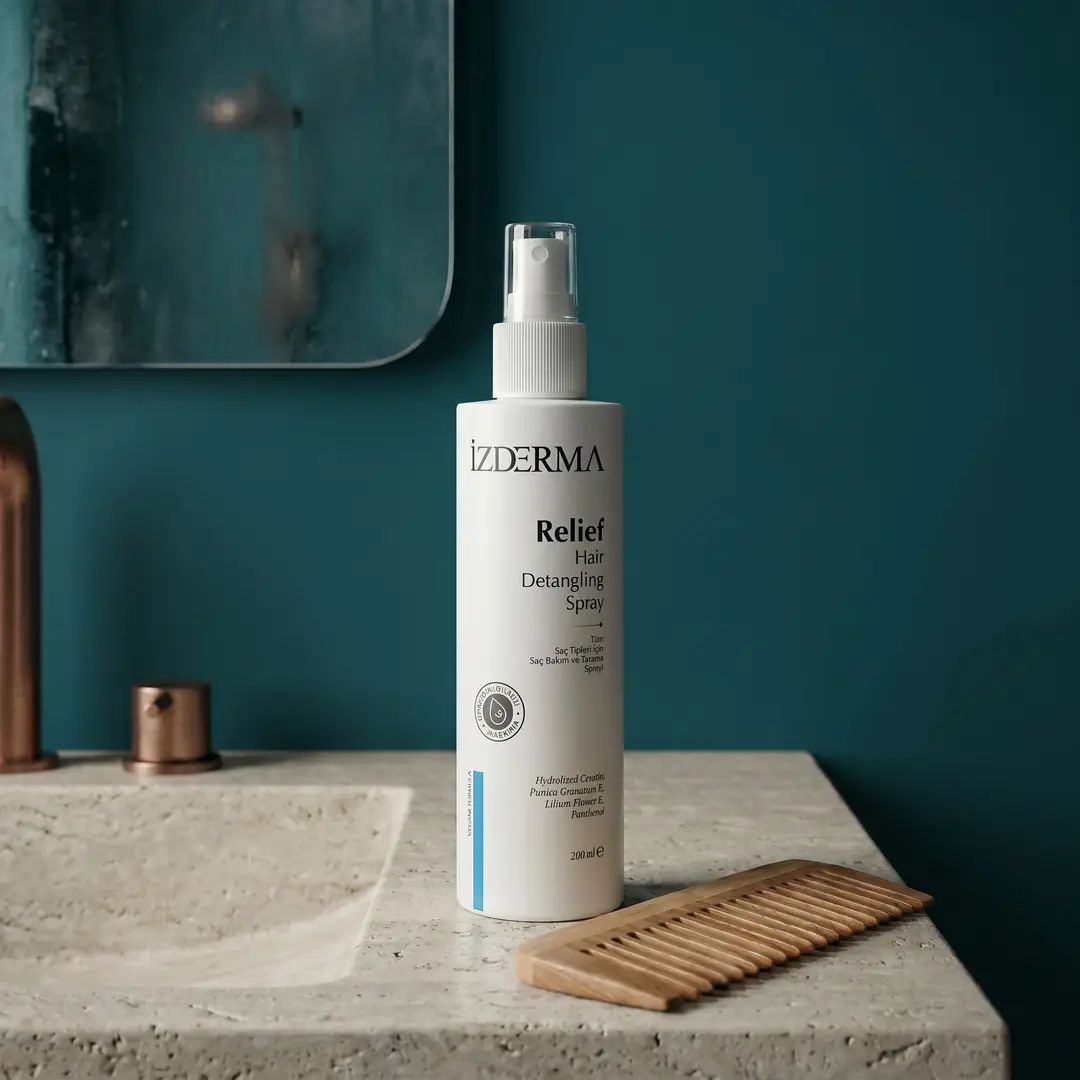 Relief Hair Spray — Hassas Saç Derisi İçin Yatıştırıcı Bakım ve Kolay Tarama Spreyi · 200 ml · Görsel 1