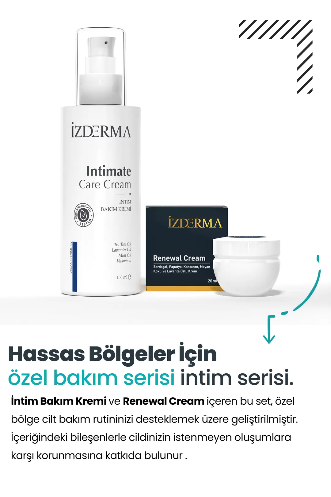 Renewal Cream 20 ml + İntim Bakım Kremi 2'li Set · Görsel 2