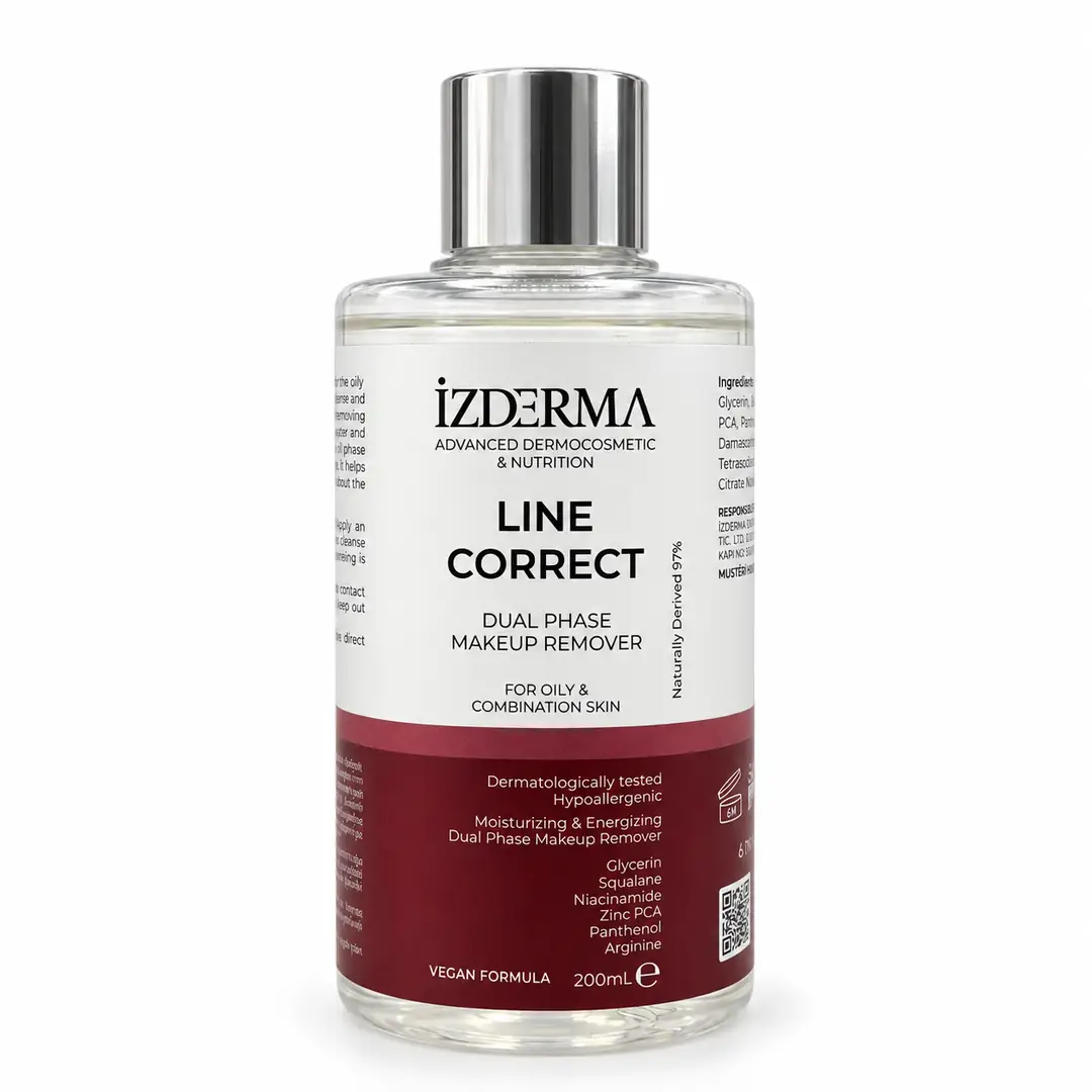 Line Correct Çift Fazlı Makyaj Temizleyici — Karma ve Yağlı Ciltler · 200 ml · Görsel 1