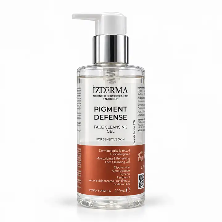 Pigment Defense Yüz Yıkama Jeli — Hassas ve Kuru Ciltler · 200 ml