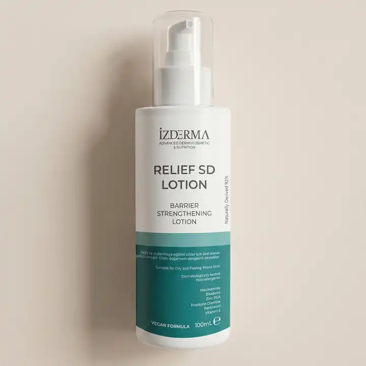 Relief SD Lotion — Yağlı ve Pullanmaya Eğilimli Ciltler İçin Bariyer Losyonu · 100 ml